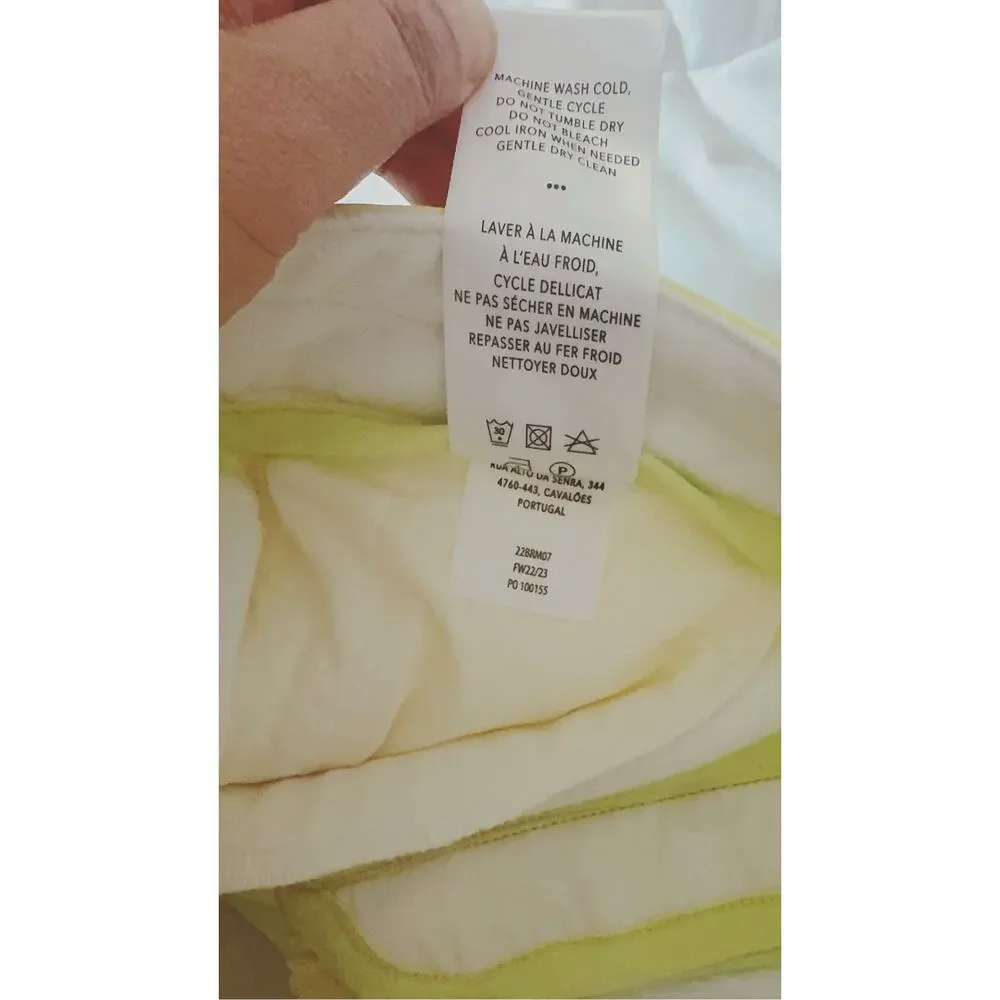 Cordova Bormio Ski Pants Women’s S Neon Yellow Waterproof Stretch NWT